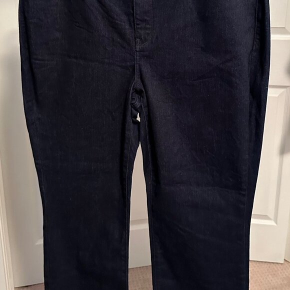 NYDJ Dark Wash Barbara Bootcut 16W Plus Size - Picture 2 of 5
